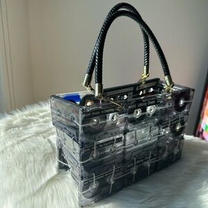 Handmade Cassette Tape Handbag